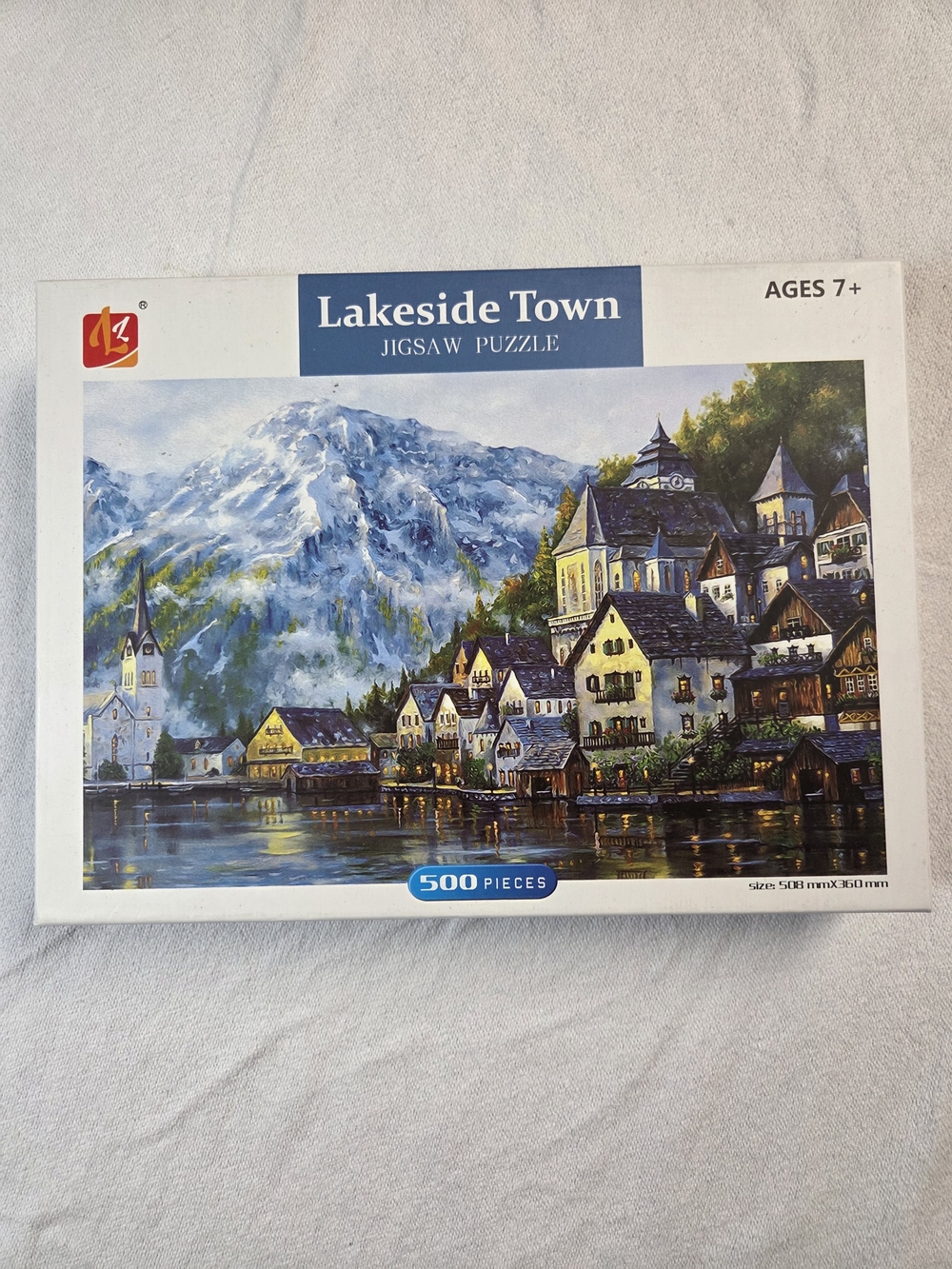 500-Piece Jigsaw Puzzle - Scenic Blue & White
